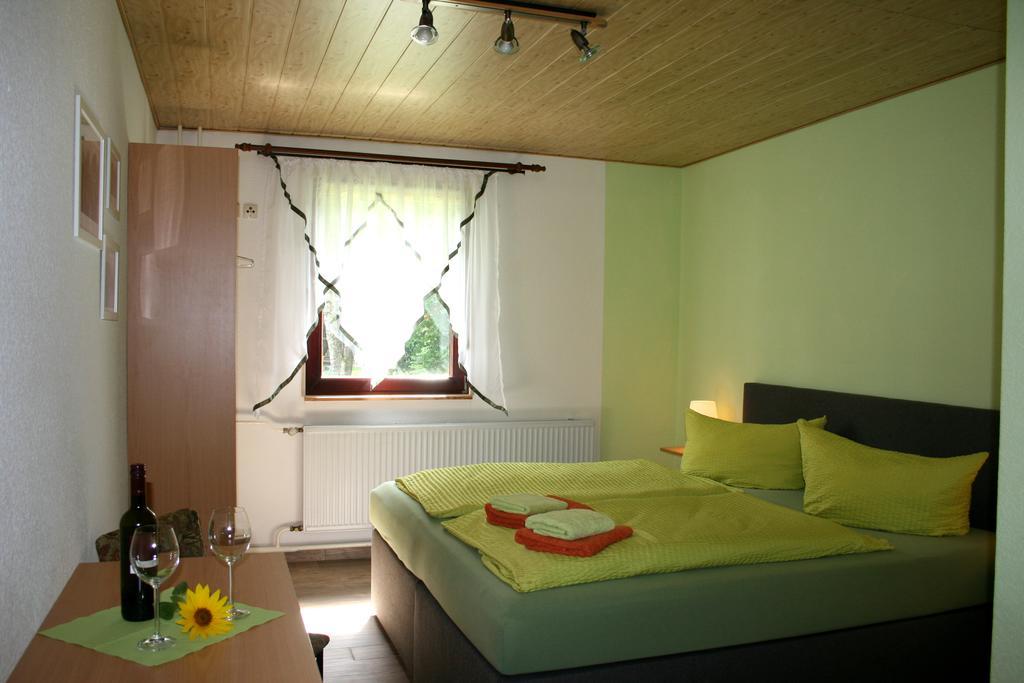 Pension Waldschanke Geyer Exterior photo