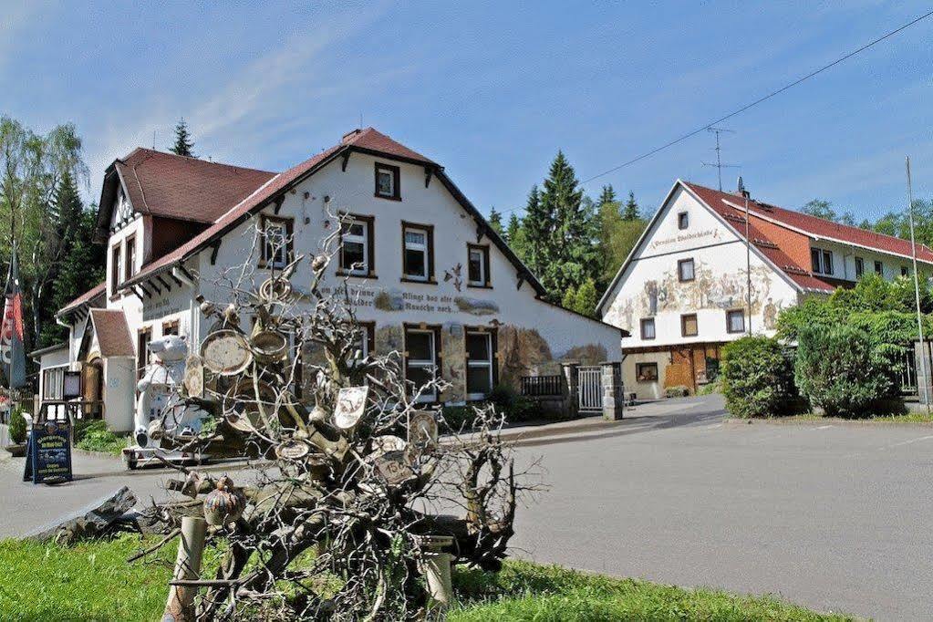 Pension Waldschanke Geyer Exterior photo