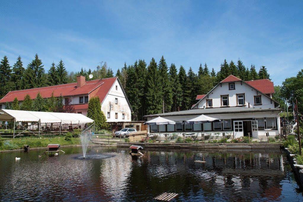 Pension Waldschanke Geyer Exterior photo